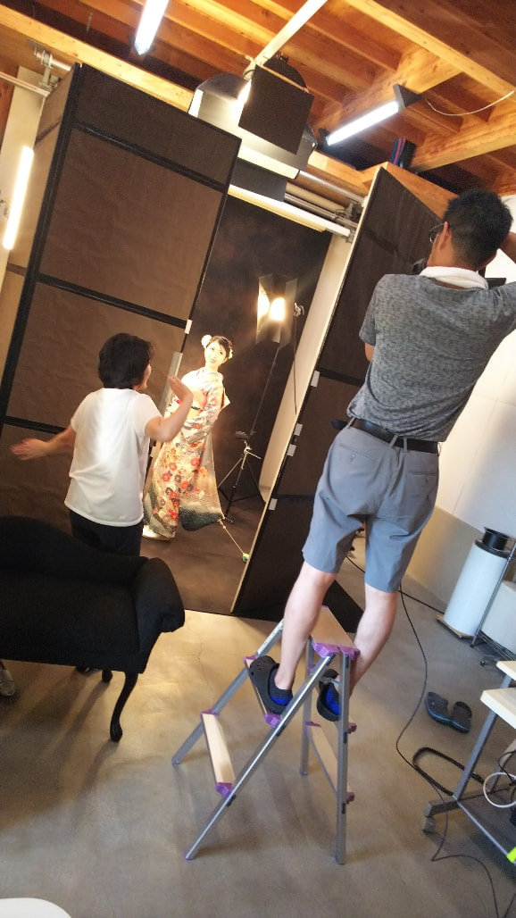 撮影の様子1