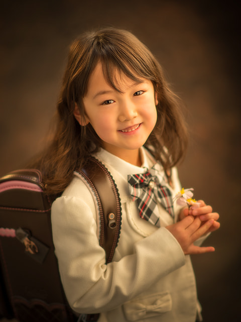 ランドセルと女の子