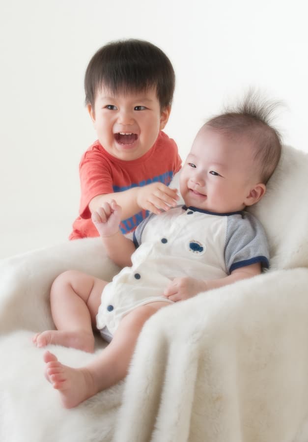 お兄ちゃんと赤ちゃん
