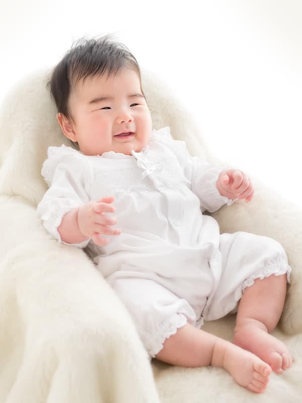 洋服の赤ちゃん