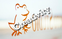 店名カエルシール