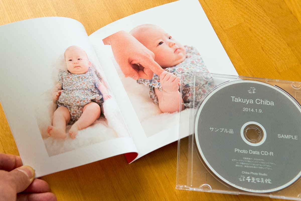 ミニ写真集とデータCD